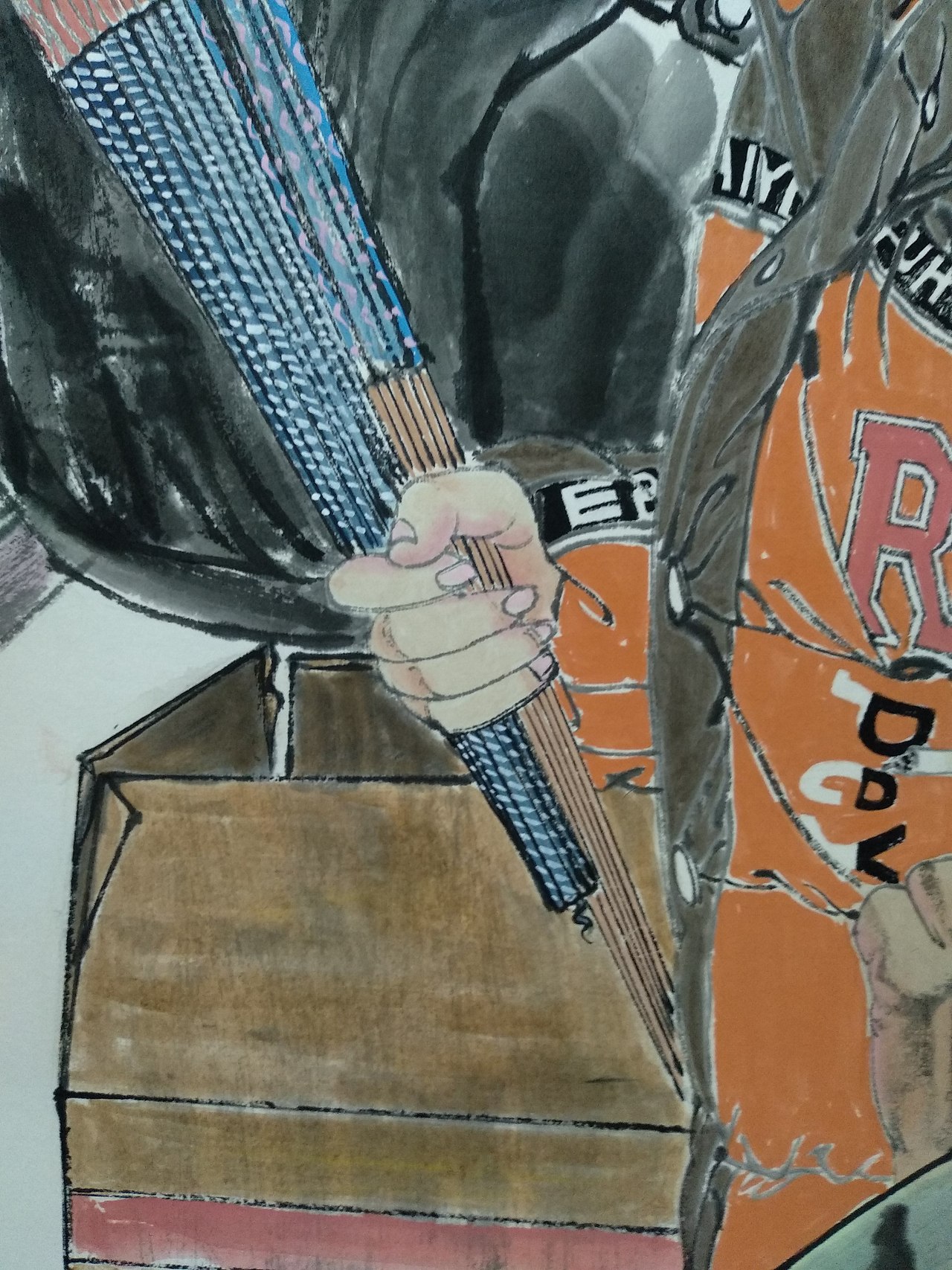 劳动者（图ZMjI4NjMxNzYw） - 绘画 - 站酷设计师国画鹏哥原创素材 - 站酷ZCOOL