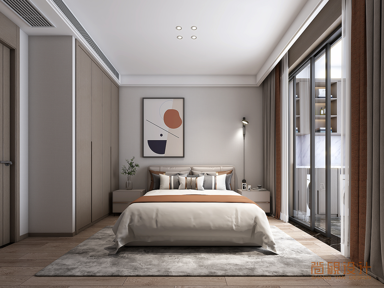 现代四居室（图ZMjUxNTAyMDIw） - 家装设计 - 站酷设计师Z57817831原创素材 - 站酷ZCOOL