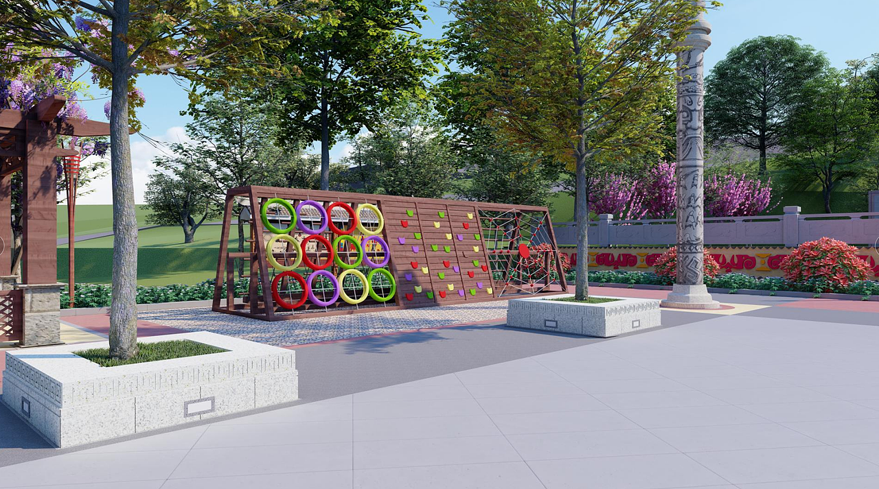 少数民族文化广场初稿（图ZMjYzMTM3MjQw） - 景观设计 - 站酷设计师蒋荣荣原创素材 - 站酷ZCOOL