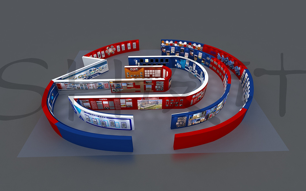 图片摄影展效果图设计