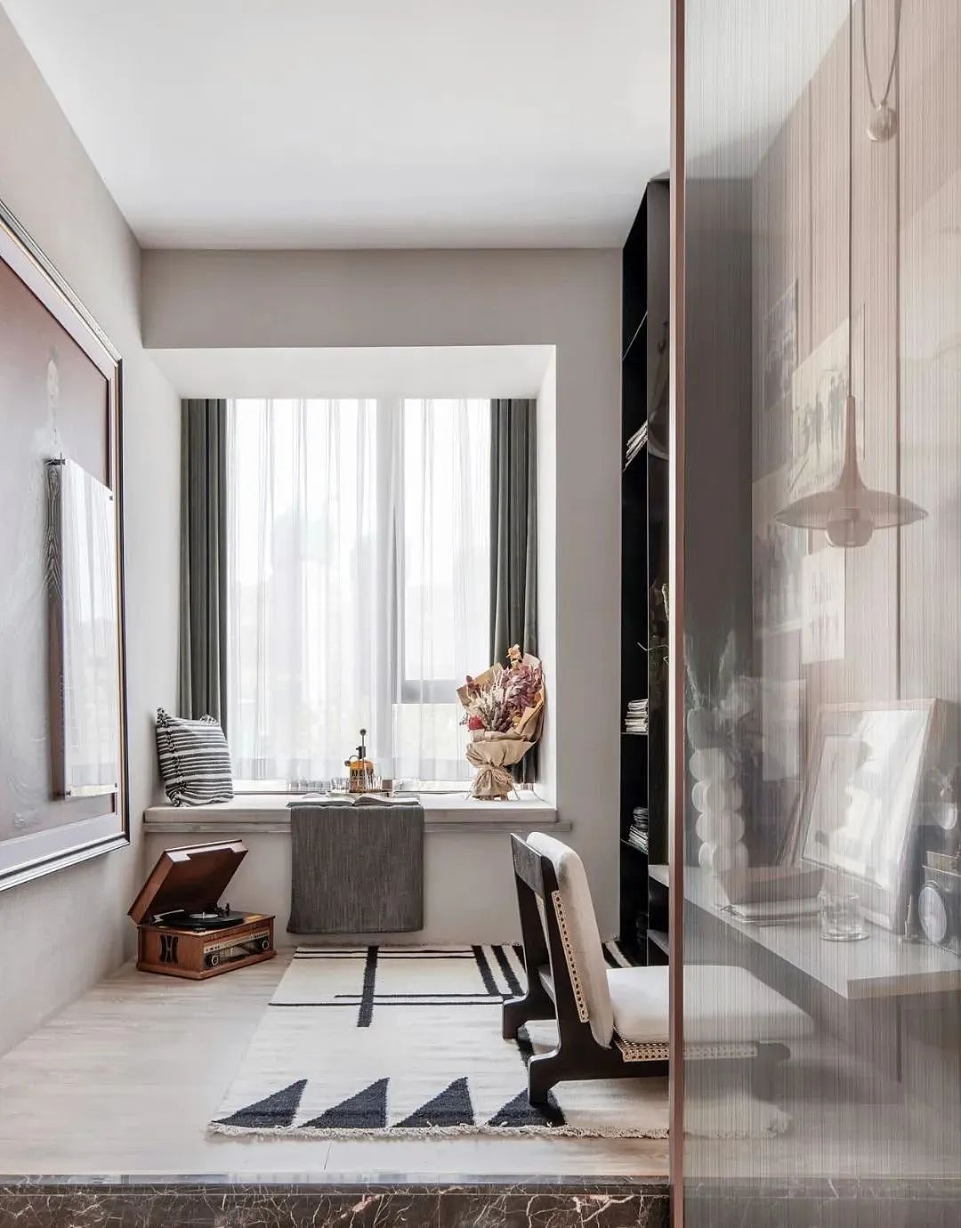 75平轻奢风案例,小户型也能玩出满满仪式感!