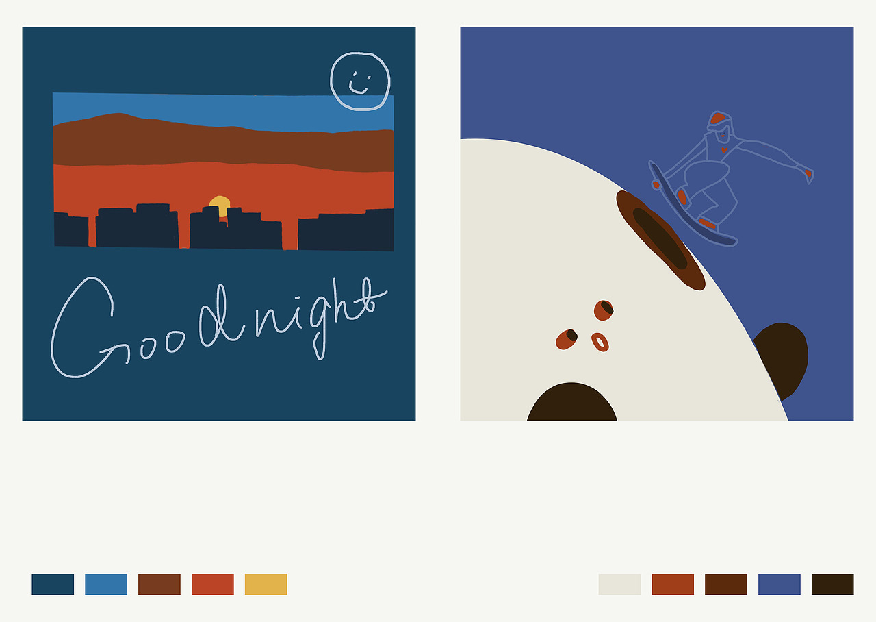 2021年终总结（图ZMjkwMzE3NTMy） - 艺术插画 - 站酷设计师卷卷upupup原创素材 - 站酷ZCOOL