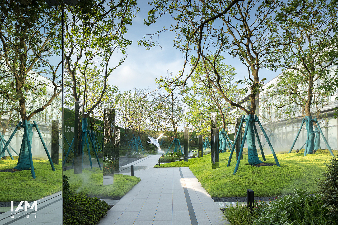 IAM岸木摄影-启东新城云图时光示范区景观摄影