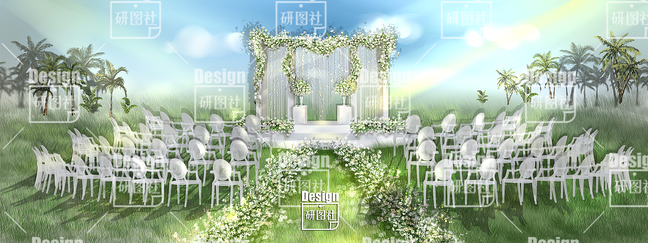 户外+篷房婚礼（图ZMTQyNzMyMDky） - 舞台美术 - 站酷设计师呆毛小仙女原创素材 - 站酷ZCOOL