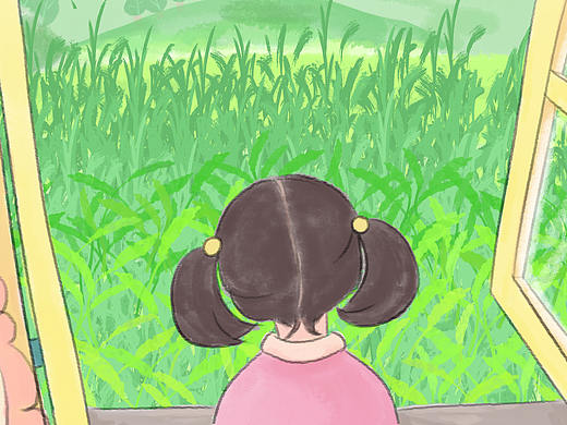 儿插绘本-雨（个人主页-ZMzY4NjU4Mjg=） - 儿童插画 - 站酷设计师SuyaZhang原创素材 - 站酷ZCOOL