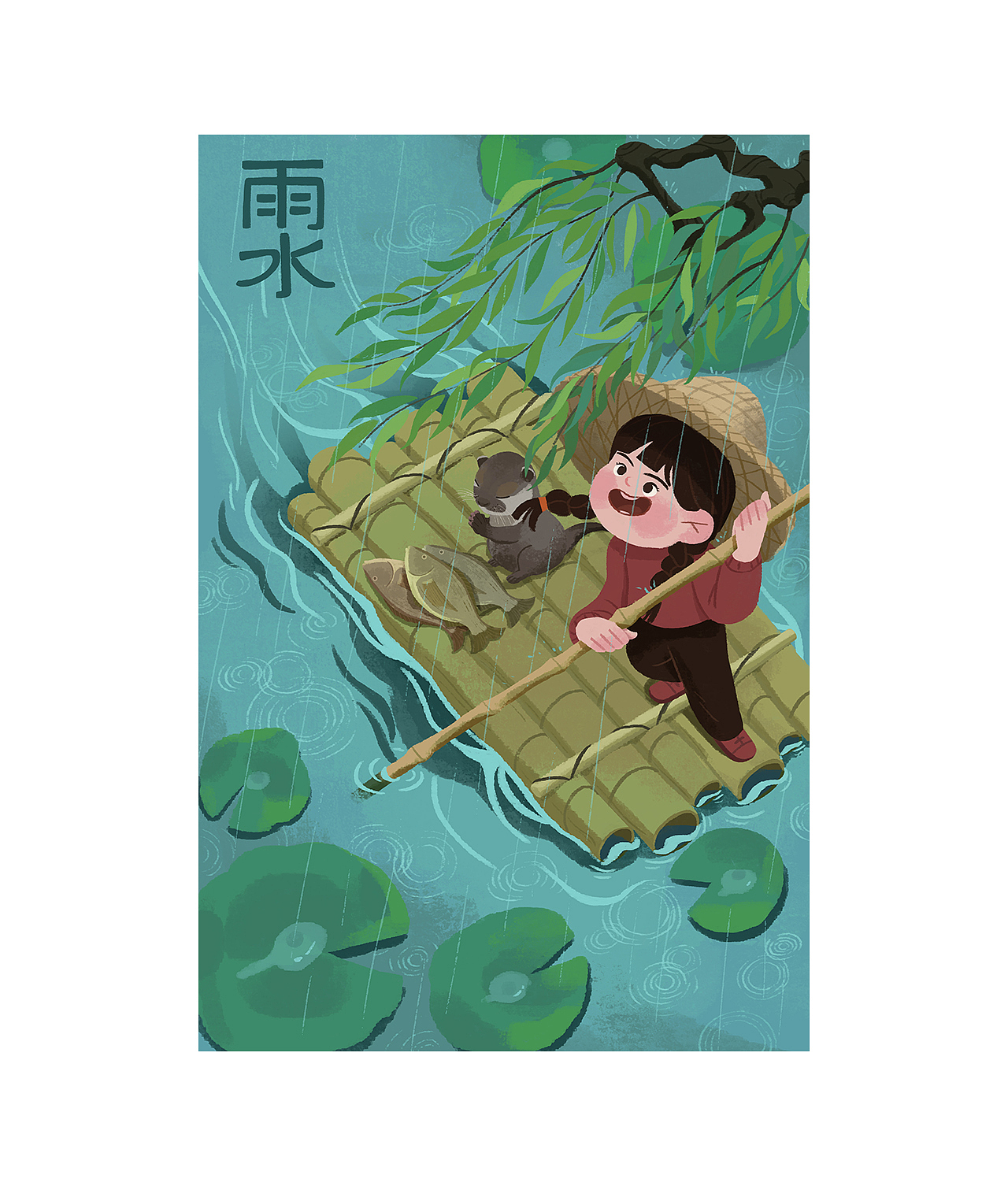 二十四节气-春季篇（图ZMjg5ODc0ODc2） - 创作习作 - 站酷设计师muuxuu原创素材 - 站酷ZCOOL