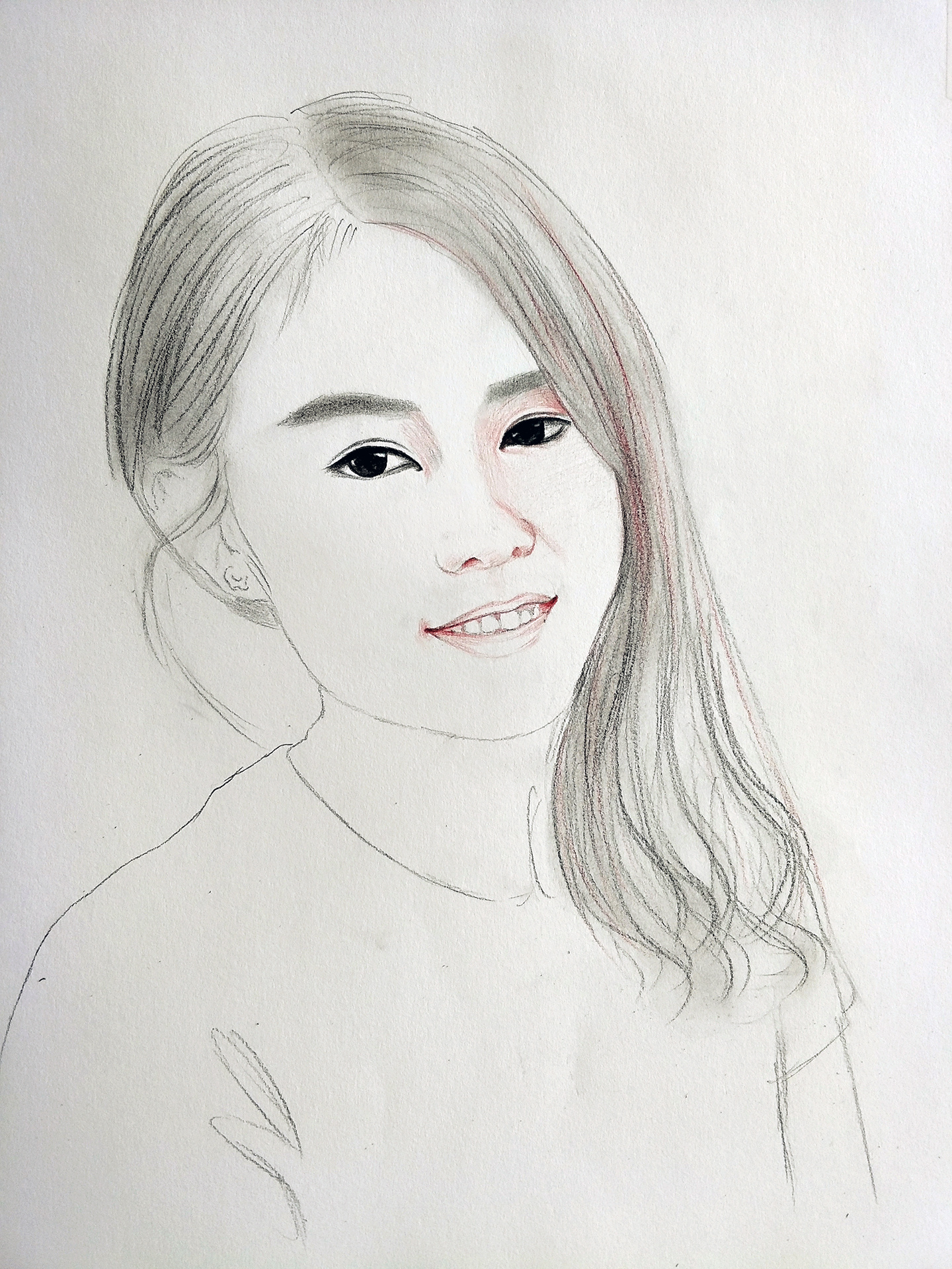 彩铅肖像画---叶青