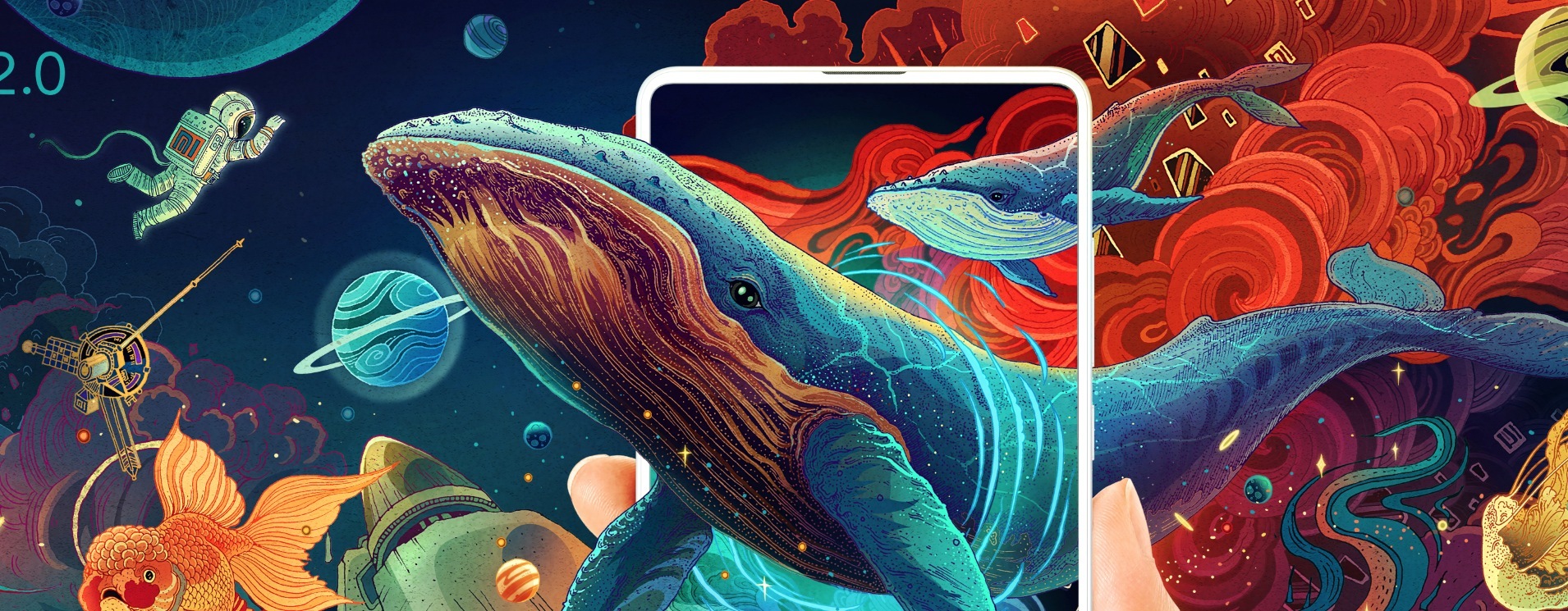 《景 无界》|插画|商业插画|rlon - 原创作品 - 站酷 (zcool)