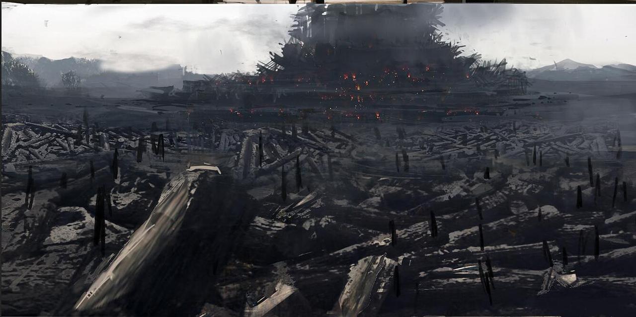 前期概念的一些废稿,草稿。