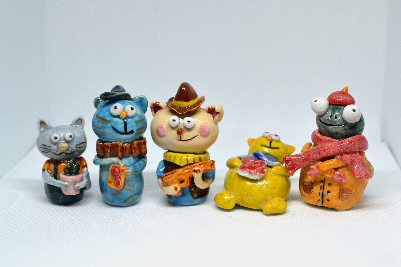 小陶土|手工艺|工艺品设计|方脸妹儿 - 原创作品 - 站酷 (zcool)