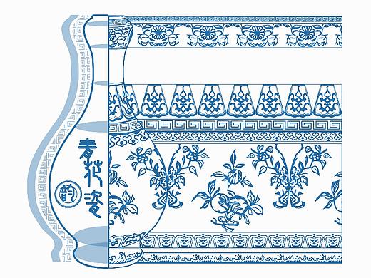 青花瓷信息可视化设计（双人小组完成）课程作业展示