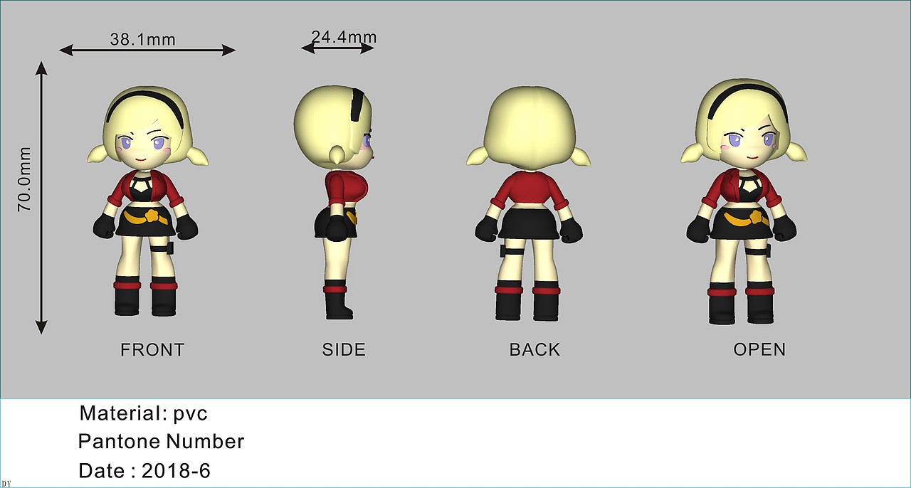 CF穿越火线-Q版形象设计（图ZMjY4ODkyNTI0） - IP形象 - 站酷设计师Grace_yuzu原创素材 - 站酷ZCOOL