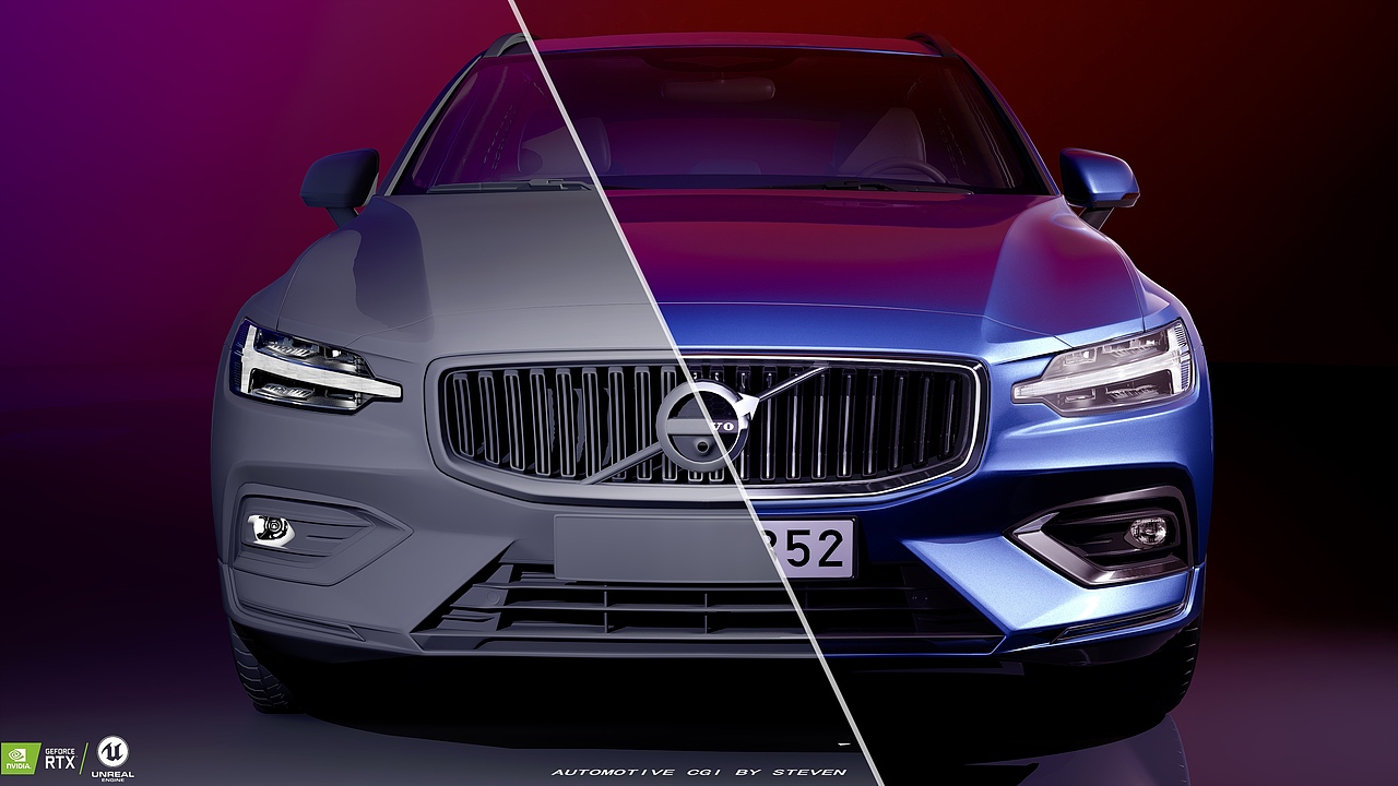 VOLVO_V60_CGI（图ZMzE5NzA0NjUy） - 机械/交通 - 站酷设计师StevenYao原创素材 - 站酷ZCOOL