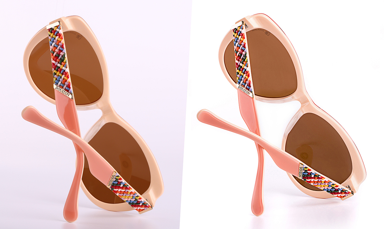 眼镜拍摄白底篇