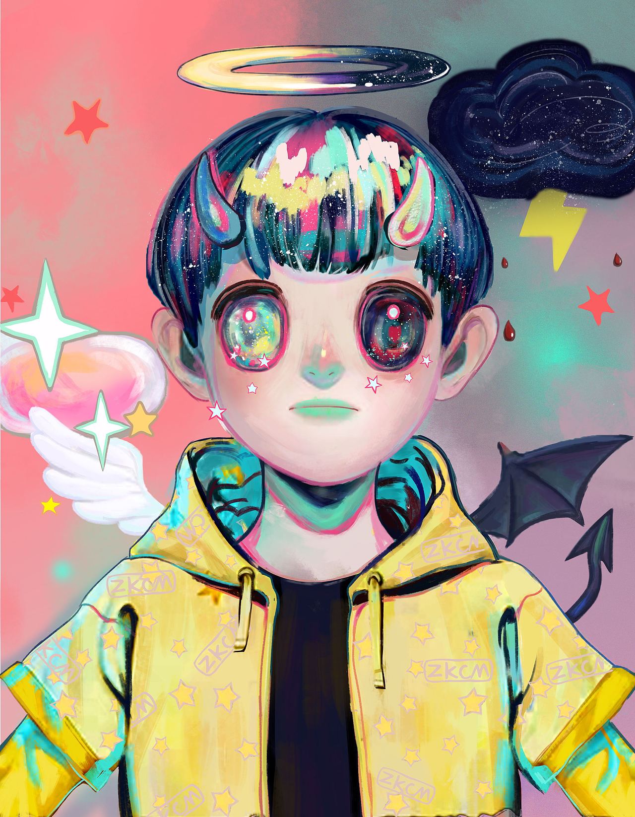 服装插画图案设计
