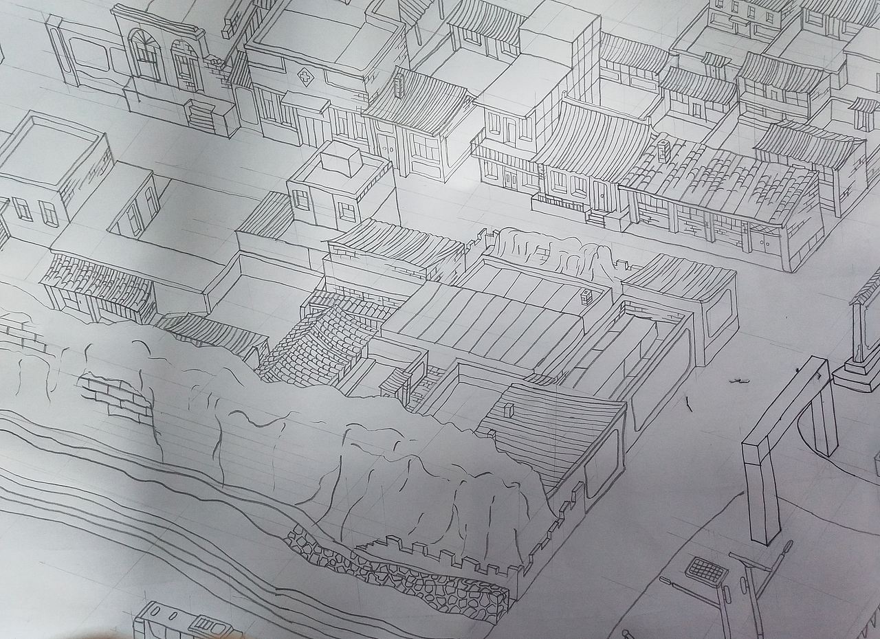 聚乐乡采摘节手绘地图（图ZMjYyMjMxMDE2） - 宣传物料 - 站酷设计师希拉格之光原创素材 - 站酷ZCOOL