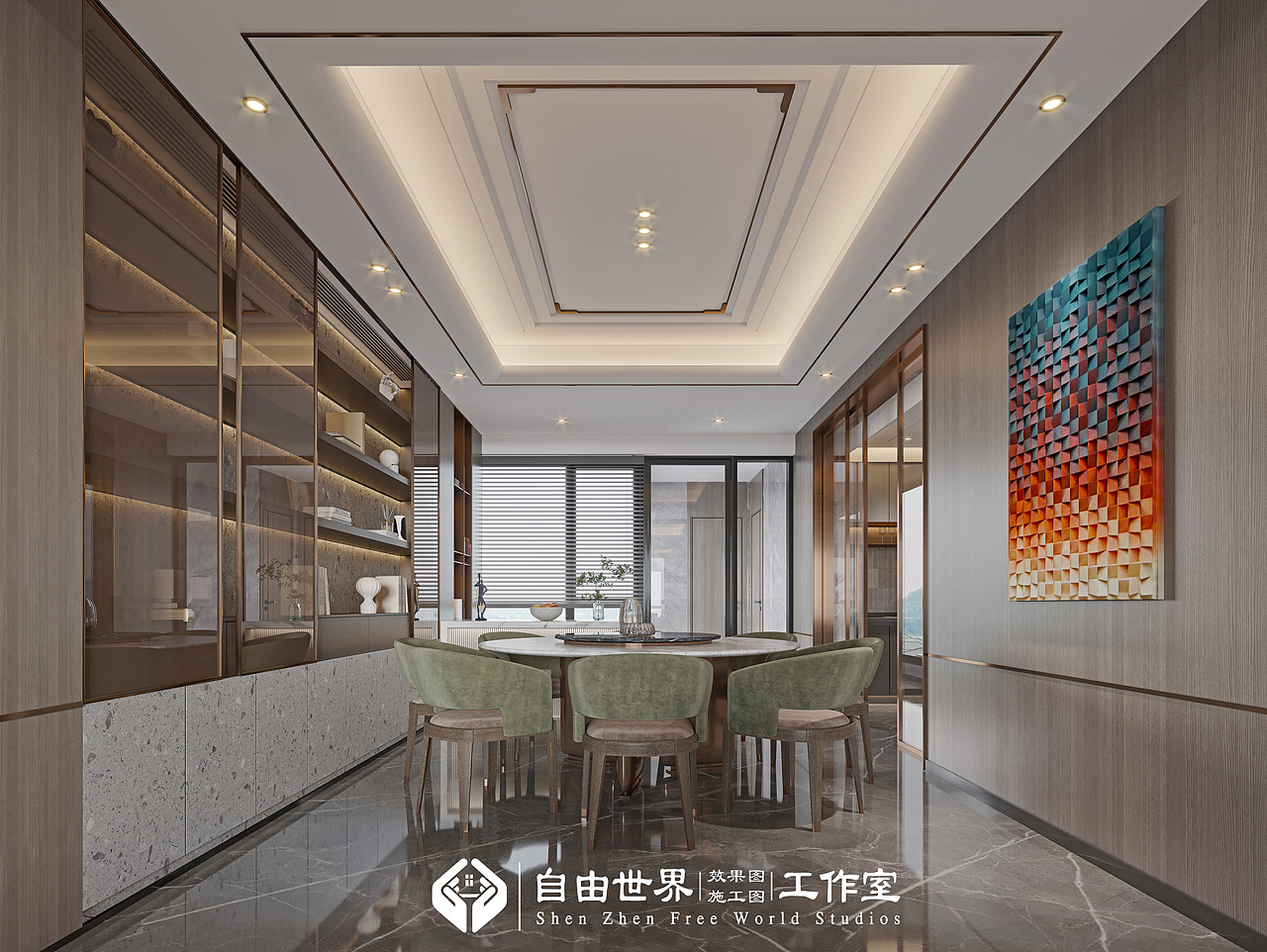 许工（7年经验，家装350工装400起）（图ZMzQ4MDc3NTY4） - 家装设计 - 站酷设计师自由世界效果图原创素材 - 站酷ZCOOL