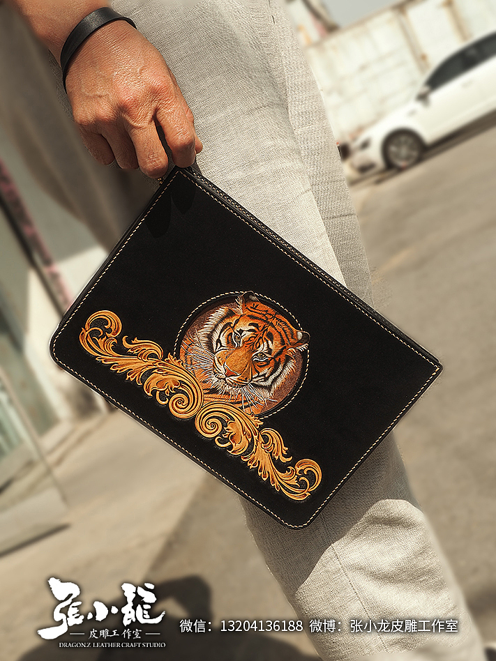 让你的包包更具有个性（图ZMTI5NTMwMDQ4） - 工艺品设计 - 站酷设计师张小龙皮雕工作室原创素材 - 站酷ZCOOL