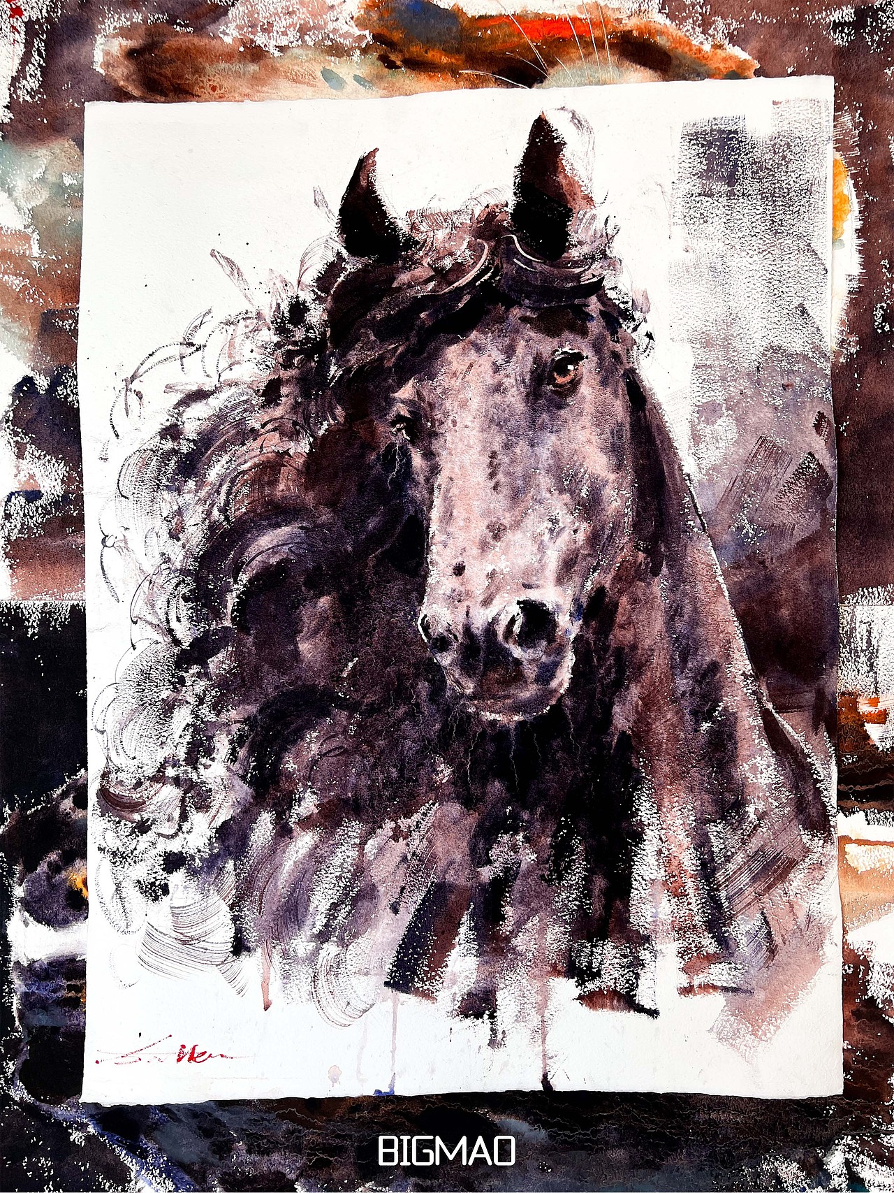 大猫水彩-十二生肖（2022）（图ZMjg1MjM1NTk2） - 绘画 - 站酷设计师大猫爱看鱼原创素材 - 站酷ZCOOL