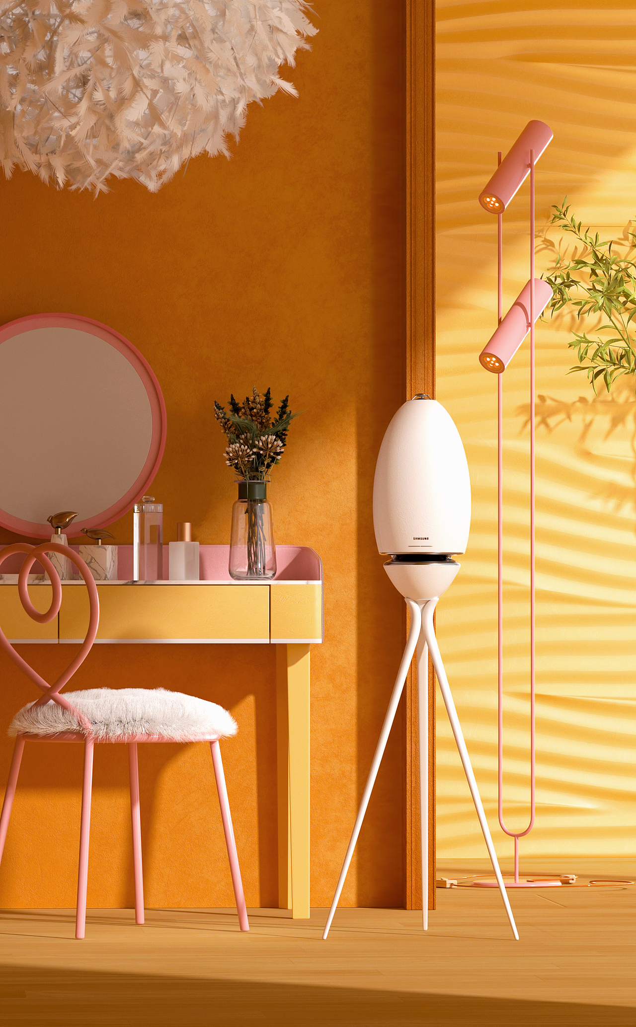 智能音箱渲染练习