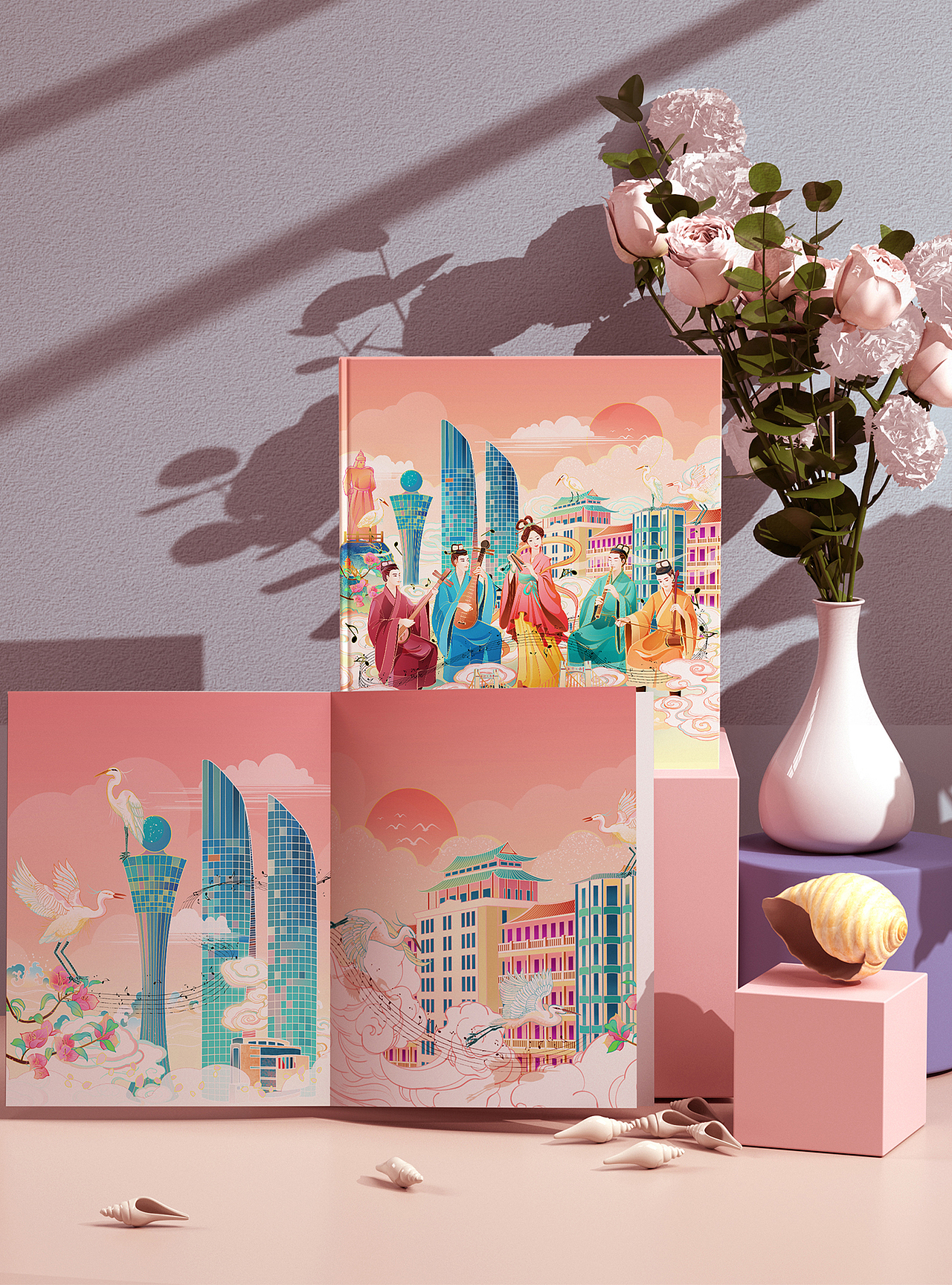 厦门城市符号｜追味鹭岛（图ZMjIyMTgyNzg4） - 商业插画 - 站酷设计师插画师远妄原创素材 - 站酷ZCOOL