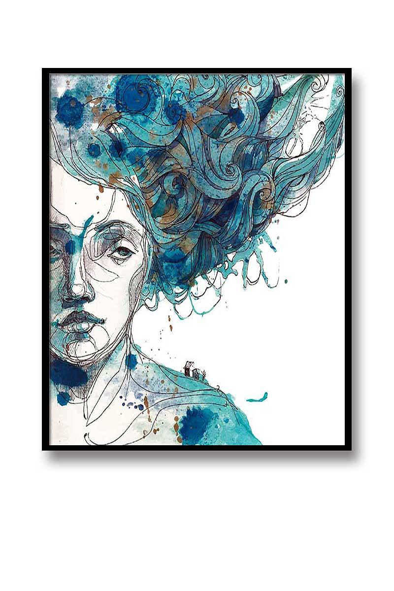 幾張人物裝飾畫（圖ZMTUxNDc4ODAw） - 繪畫 - 站酷設(shè)計師2019寶原創(chuàng)素材 - 站酷ZCOOL