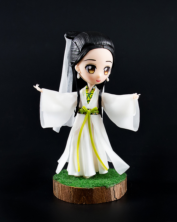 小戏骨白蛇传版白素贞黏土手办