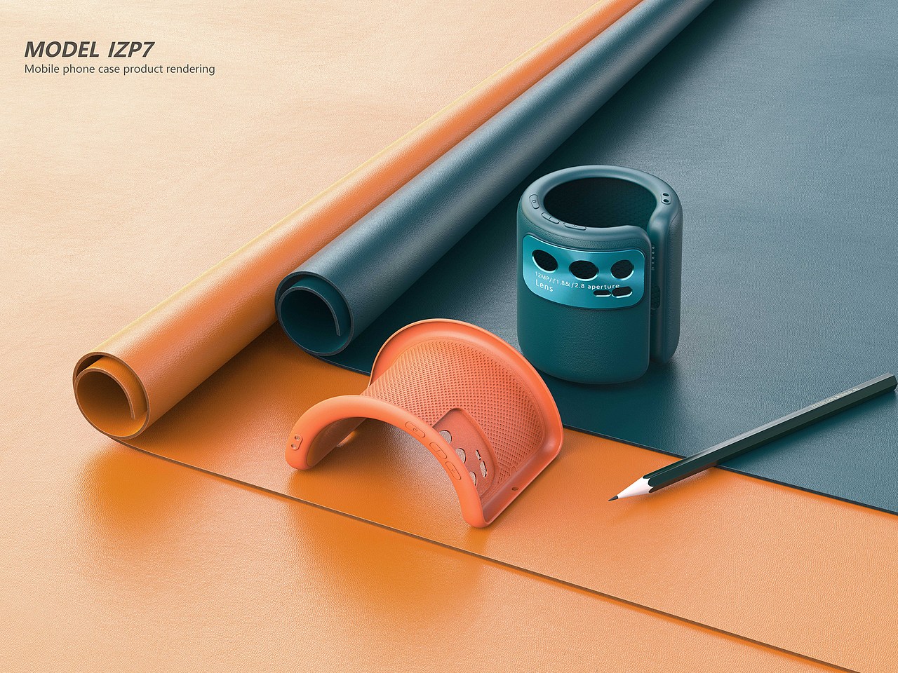 【手机壳 渲染】