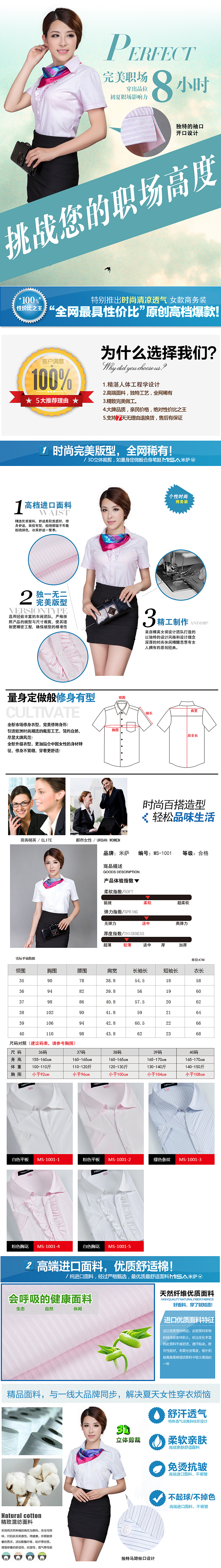 男装 衬衫详情 宝贝描述 爆款设计 首页设计 瑞克视觉