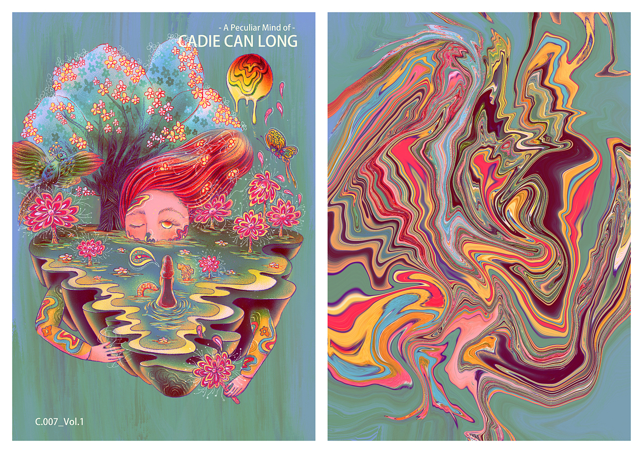 A Peculiar Mind of CADIE CAN LONG Vol.1（图ZMTU0NDkyNzY0） - 艺术插画 - 站酷设计师cadielong原创素材 - 站酷ZCOOL