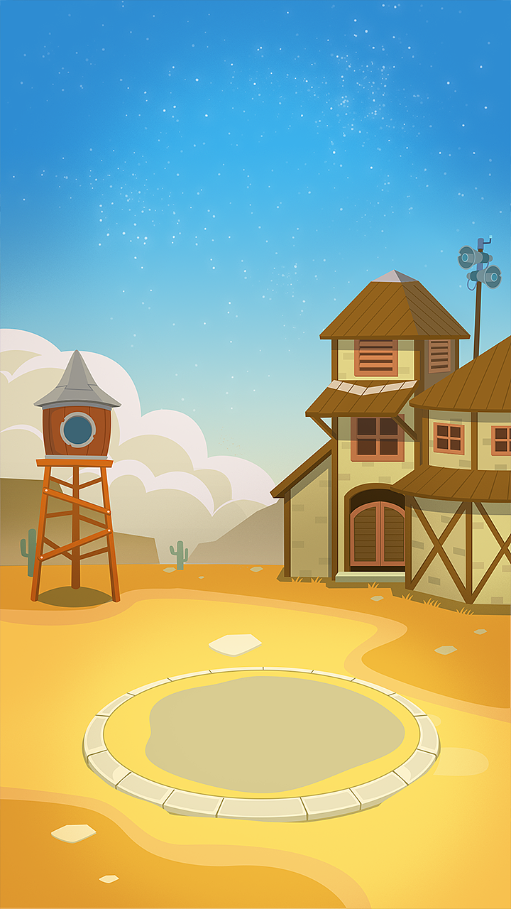 q版选关场景|插画|游戏原画|道友莫怪 - 原创作品 - 站酷 (zcool)