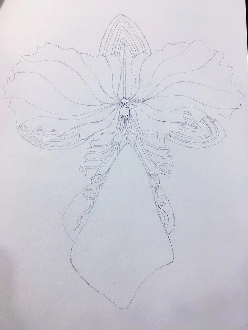 珠宝设计手绘