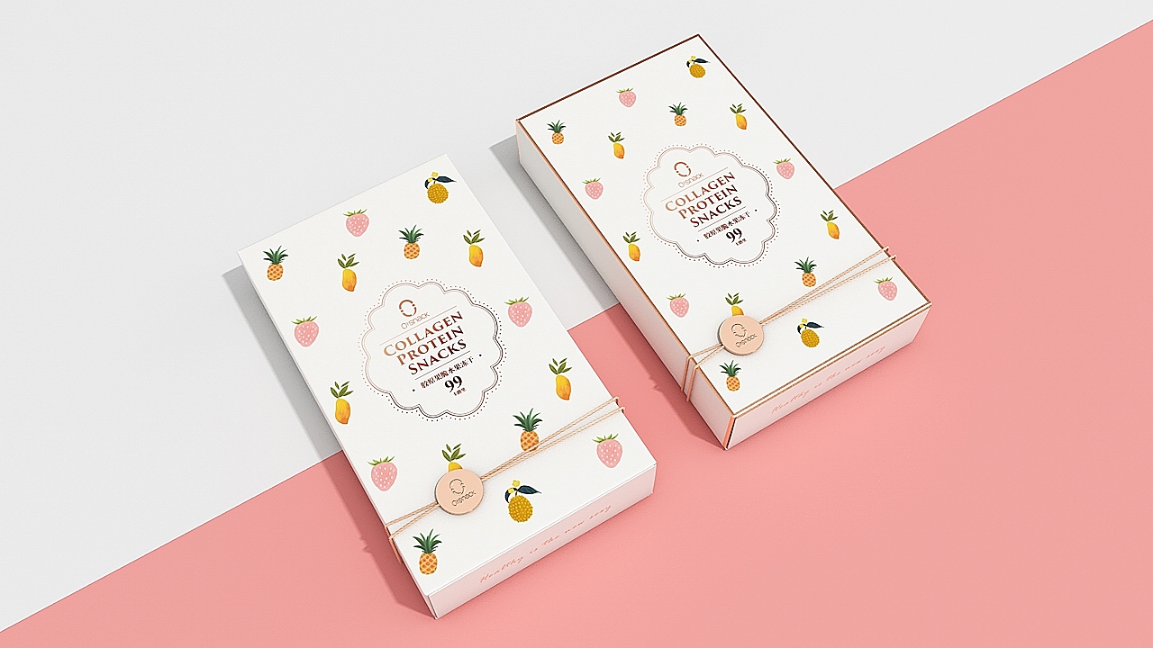 北京《O！Snack》胶原果脆品牌设计。（图ZMTAyMDY5Mjg0） - 包装 - 站酷设计师你好大海品牌设计原创素材 - 站酷ZCOOL