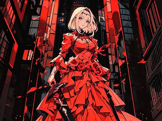 拿劍的女孩（個(gè)人主頁(yè)-ZNjc1OTgyNTY=） - AI作品 - 站酷設(shè)計(jì)師Ai攝影喵原創(chuàng)素材 - 站酷ZCOOL