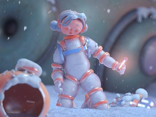 快来我的小人儿世界踩踩/C4D学习总结