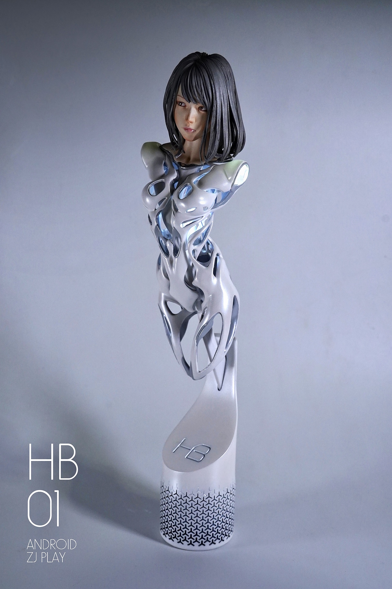 ANDROID HB 01涂装 科幻朋克风（图ZMjkxNjU3MDQ4） - 手办/模玩 - 站酷设计师香蕉皮109原创素材 - 站酷ZCOOL