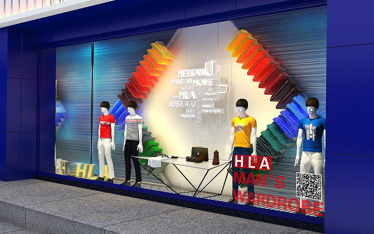 橱窗HLA（图ZMjI4NzEzNzI=） - 展陈设计 - 站酷设计师wodedipan956原创素材 - 站酷ZCOOL