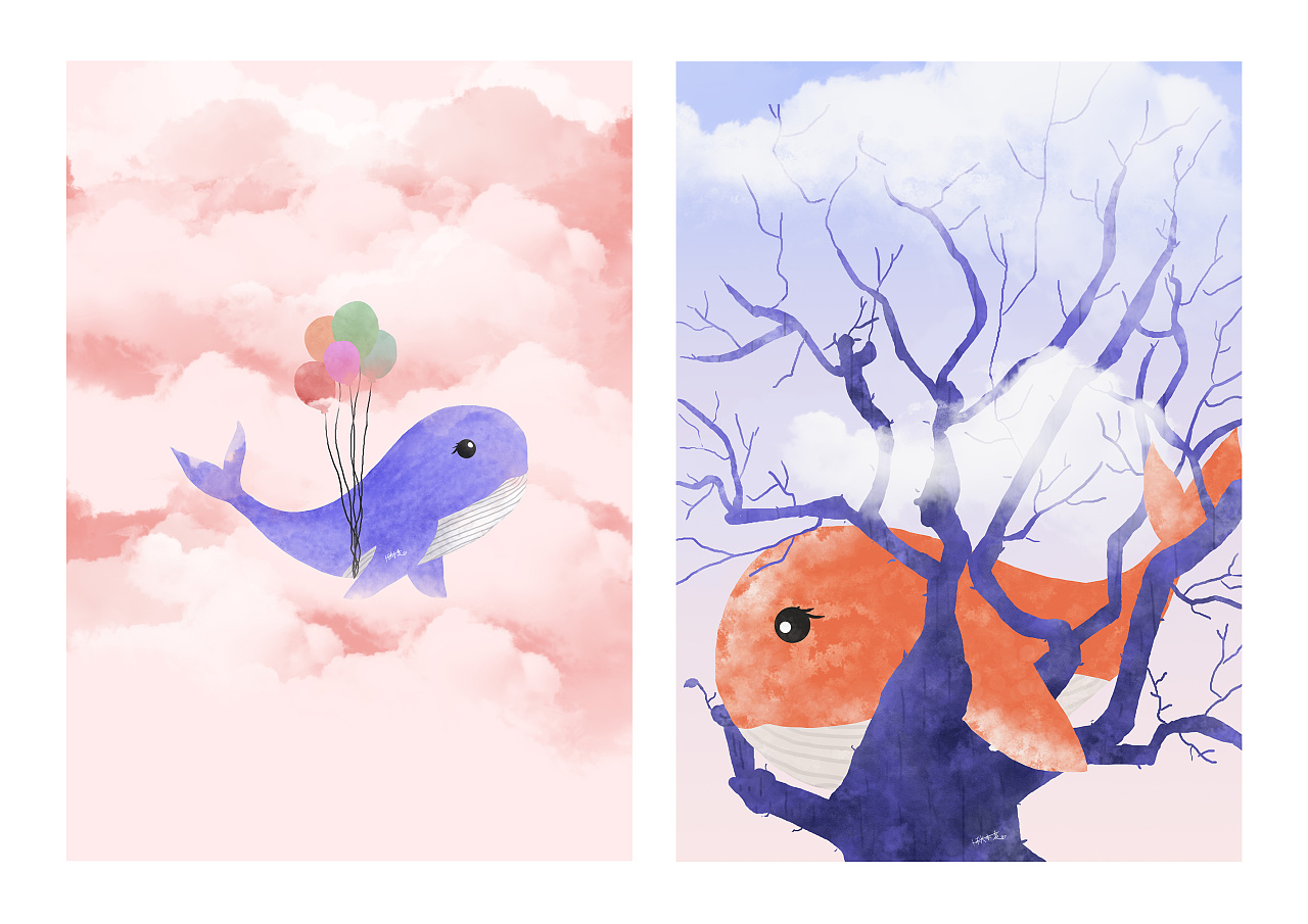 向往自由的鲸鱼.