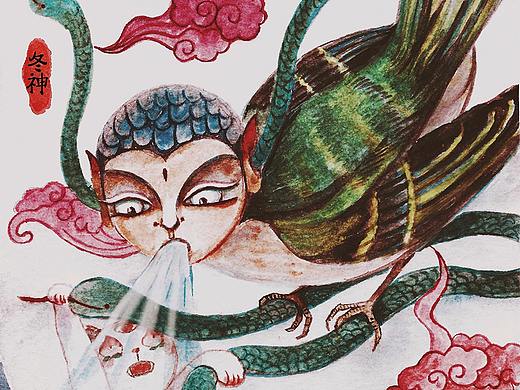 妙计说节气-小寒[冬神]