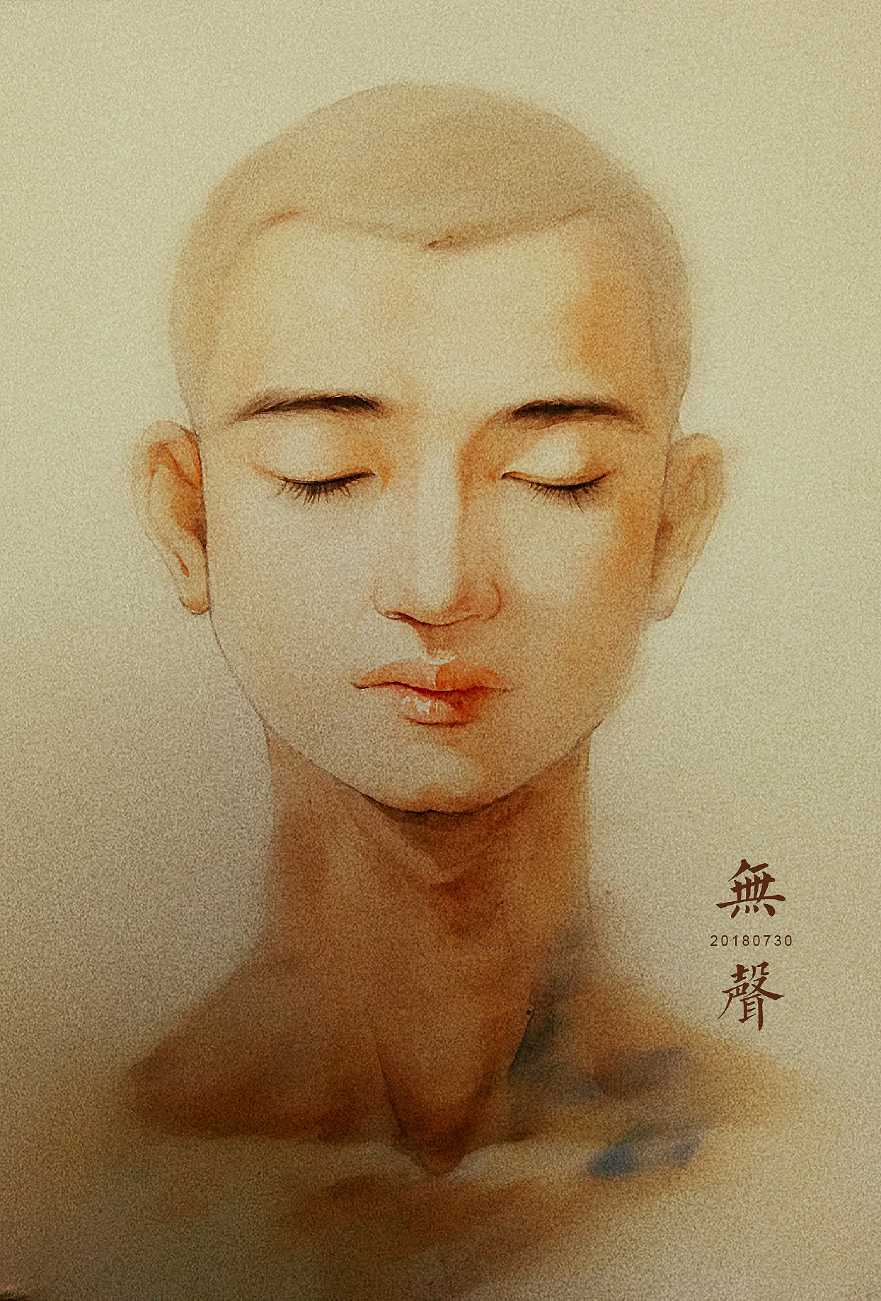 小和尚（图ZMTIzNjQ5MzE2） - 艺术插画 - 站酷设计师雾中看雾里雾原创素材 - 站酷ZCOOL