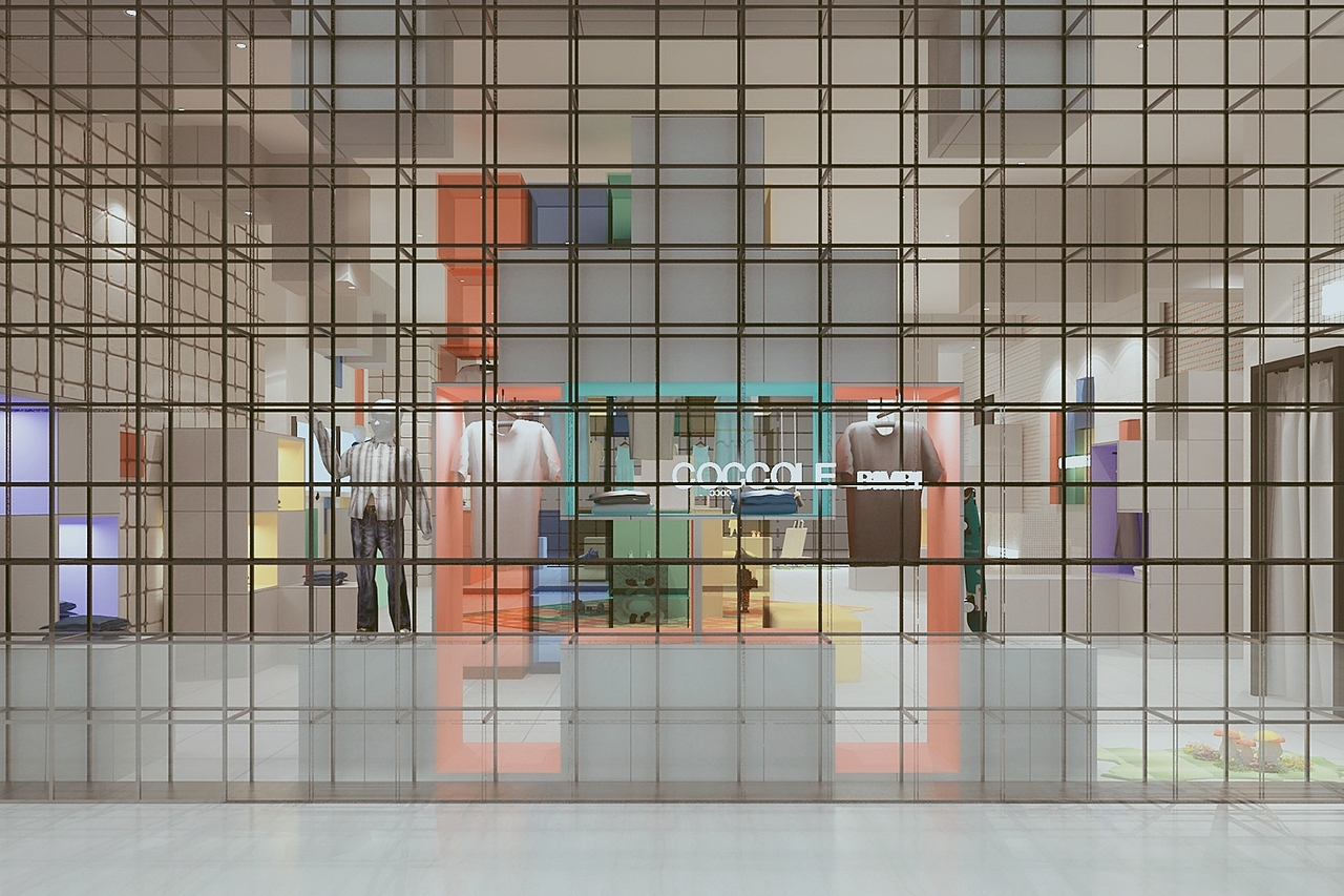 一个小小的童装店