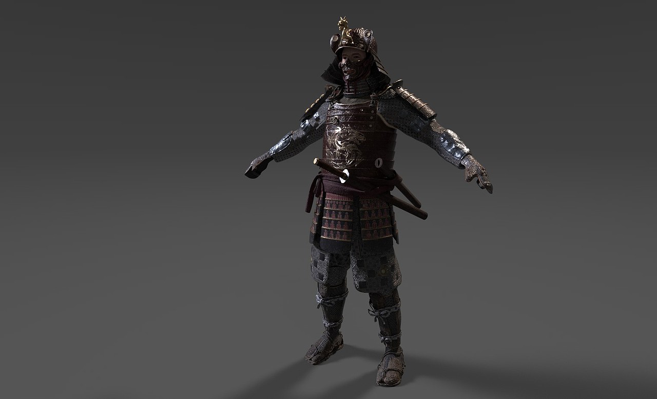 日本武士_一个金儿站酷ZCOOL