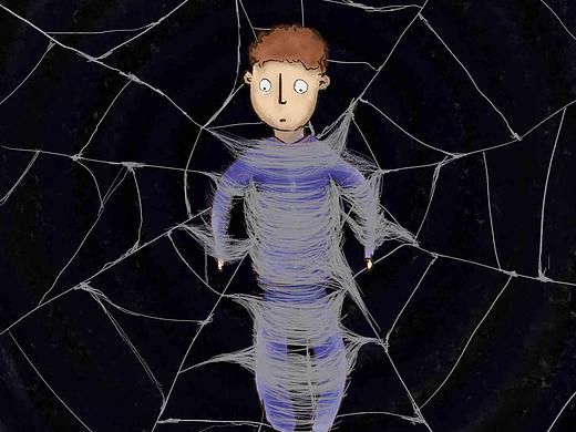 【画中之光】No.11-网罗（个人主页-ZMzQ0MjgxMzI=） - 创作习作 - 站酷设计师隅烛cornerlight原创素材 - 站酷ZCOOL