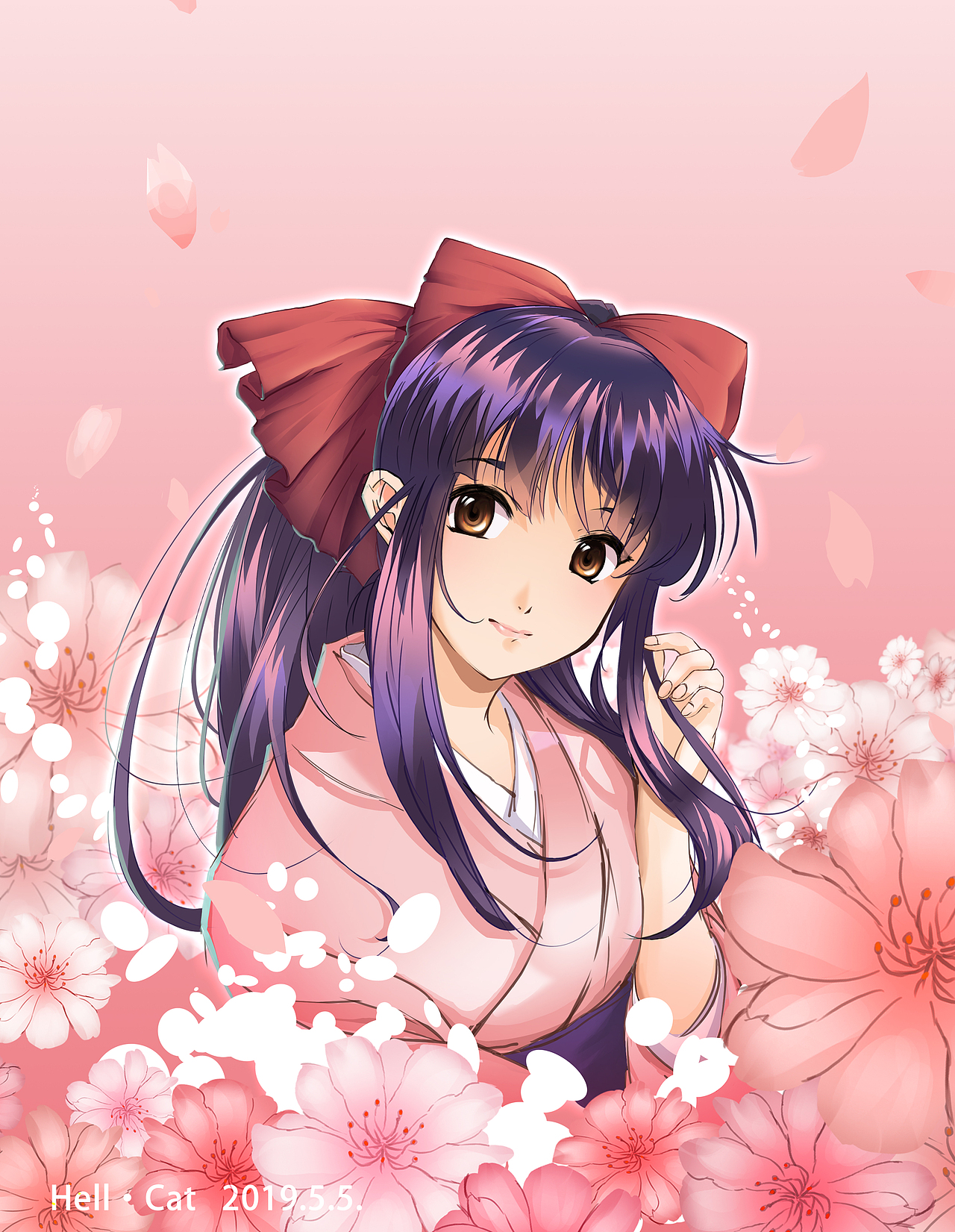 樱花大战-真宫寺樱（图ZMTU3MTkyNTgw） - 创作习作 - 站酷设计师Hell_Cat_23原创素材 - 站酷ZCOOL