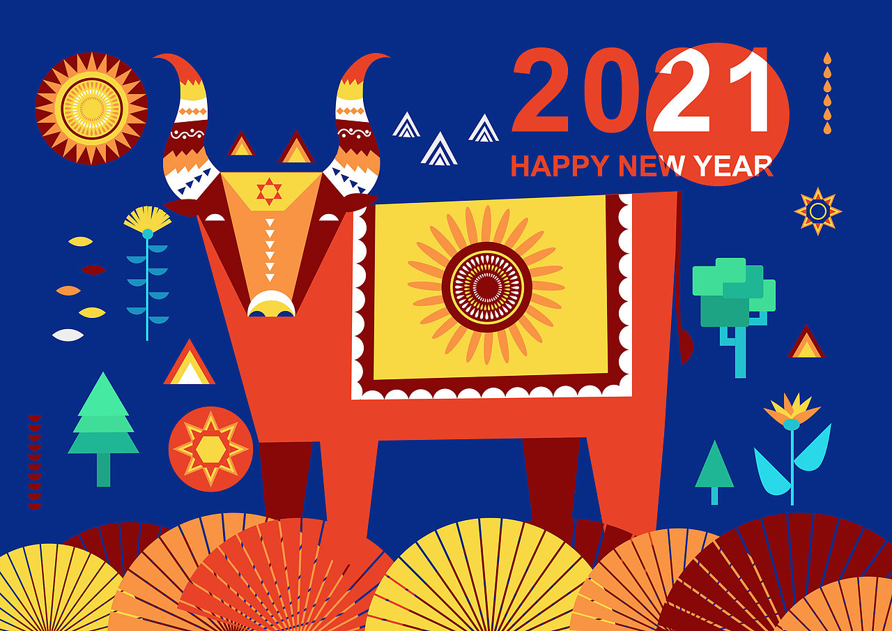 牛year（图ZMjQzMjk1NjY4） - 创作习作 - 站酷设计师懒的雨原创素材 - 站酷ZCOOL