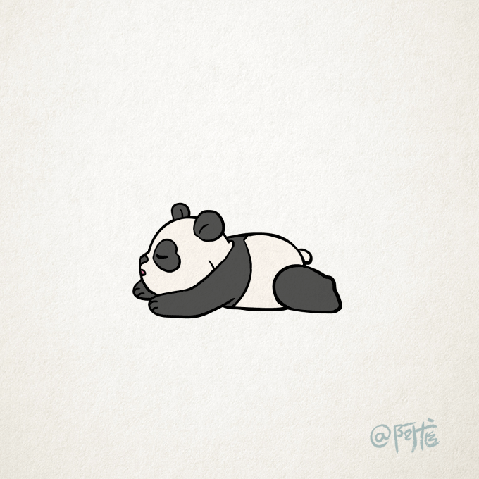 熊猫阿滚表情日常篇