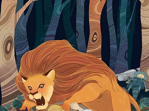 綠野仙蹤（個人主頁-ZNDM4MzU4MzY=） - 兒童插畫 - 站酷設(shè)計師亮光777原創(chuàng)素材 - 站酷ZCOOL