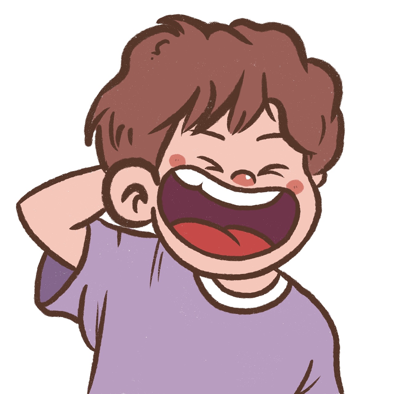 板绘卡通头像|平面|图案|落花流水fqj - 原创作品 - 站酷 (zcool)