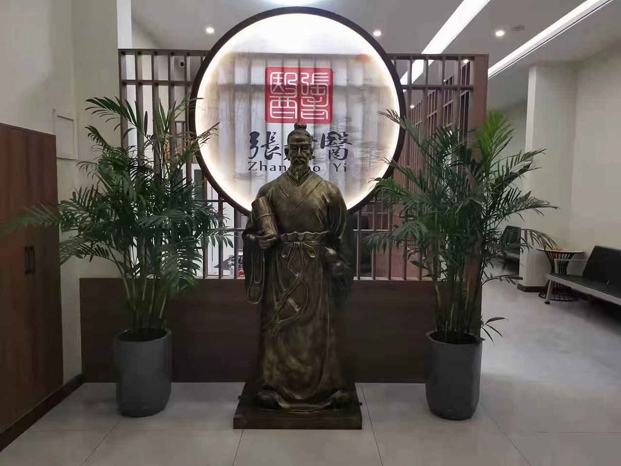 新中式圆屏场景应用方案茶室背景屏风隔断（图ZMjgzMjM4ODE2） - 家装设计 - 站酷设计师shunlong2018原创素材 - 站酷ZCOOL