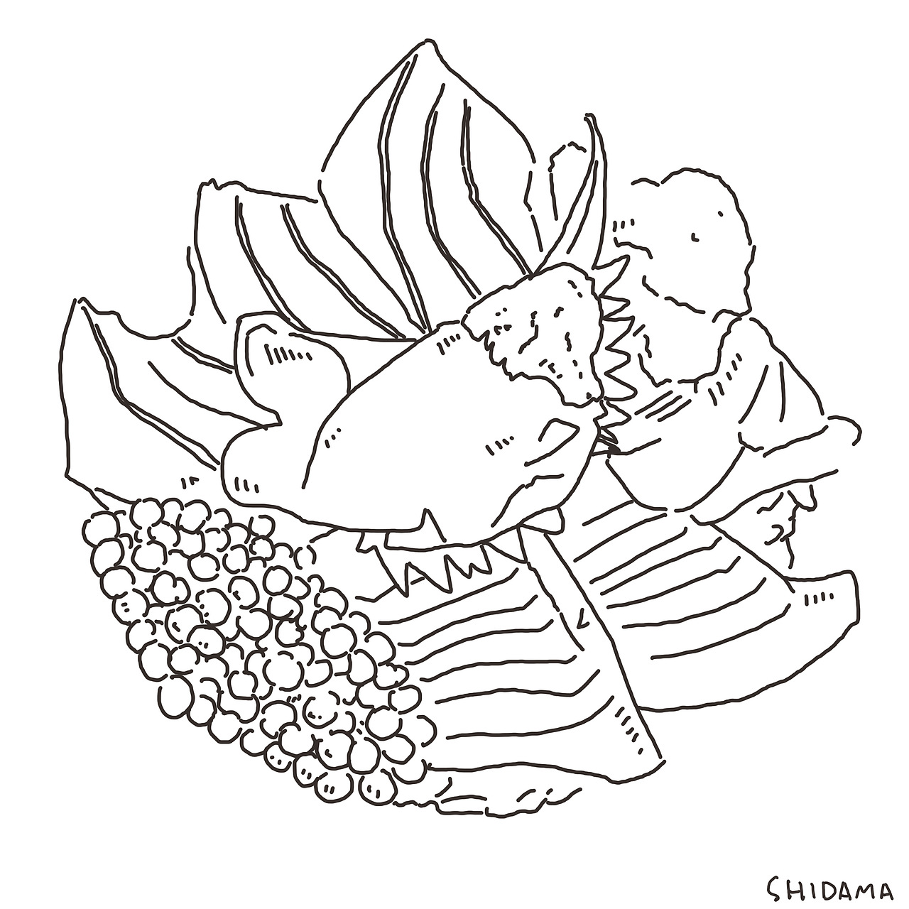 食物（图ZNTgzNDkyODA=） - 商业插画 - 站酷设计师屎大吗原创素材 - 站酷ZCOOL